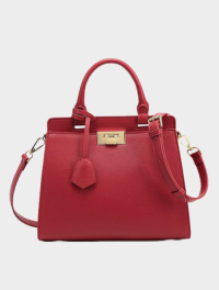 “Élégance et Style avec le Sac à Main Femme Sac Bandoulière Claire: Un Bijou Inspiré de Designer en Rouge, Noir et Caramel”