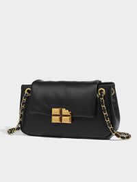 “La Tendance Chic du Moment: Le Petit Sac à Main Femme Alice en Noir, Blanc et Caramel”
