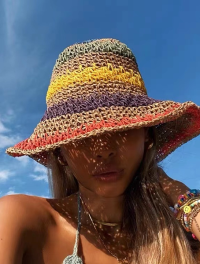 “Découvrez le Chapeau de Paille AntiUV pour Femme ‘Lily’: Votre Allié Mode et Protection”