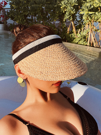 “Découvrez le Chapeau de Paille Anti-UV pour Femme – Meave: Votre Allié Mode et Protection”