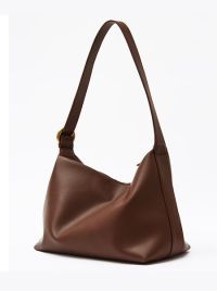 “Maya: Le Sac Bandoulière Femme en Cuir Véritable Noir/Marron – L’Accessoire de Travail Indispensable”
