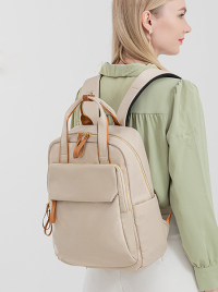 “Explorez le Chic et la Fonctionnalité avec le Sac à Dos Multi-Poches à Poignée Supérieure – Backpack 002”