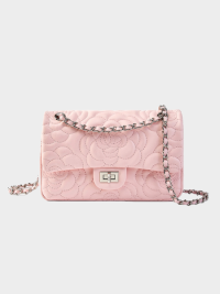 “Sublimez votre Style avec le Sac à Épaules en Cuir Floral Matelassé – Sac en Cuir 005”