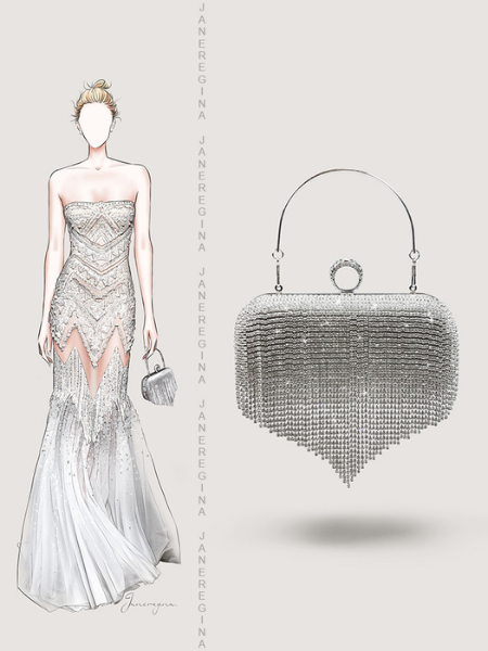 Sac Pochette Diamant: L’Accessoire Chic de l’Automne